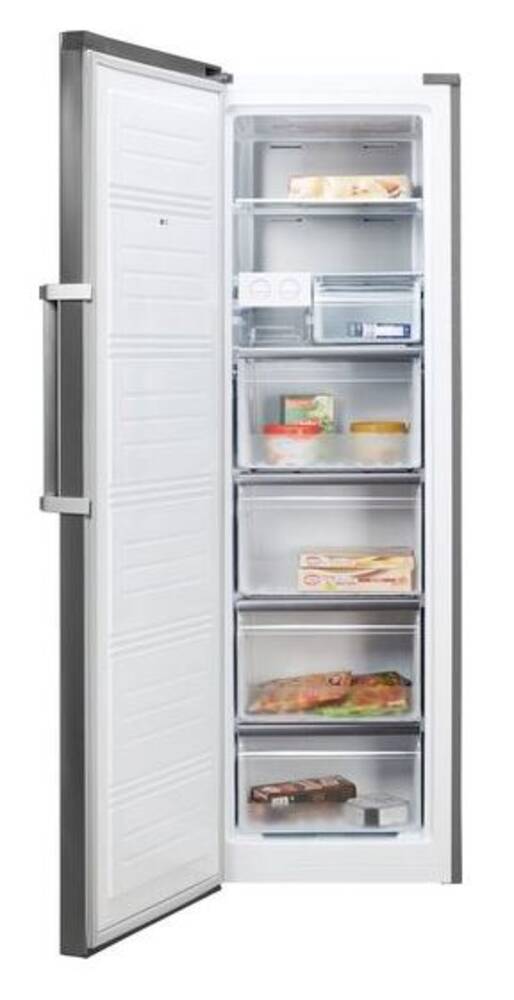 Congelator Hisense FV354N4BIE, clasa E, No Frost 274 litri, 185.5 cm, Inox