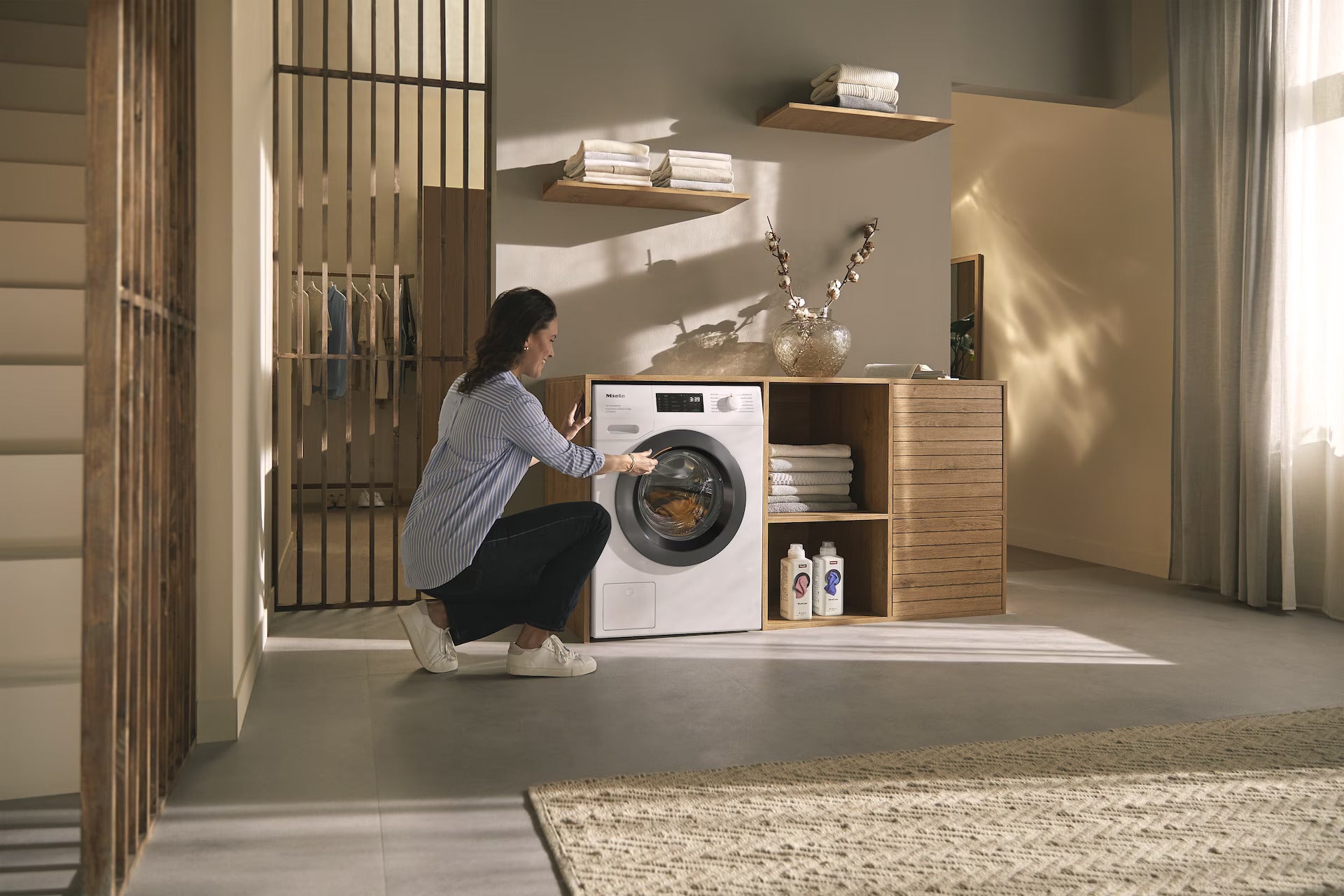 Masina de spalat Miele WEB395 WPS 125 Edition Lotus alb