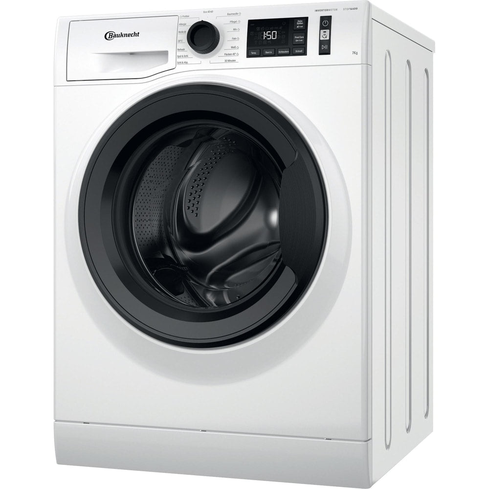 Masina de spalat rufe frontala BAUKNECHT WM 7B EX, 7 kg, clasa B, 1400 rpm, alb
