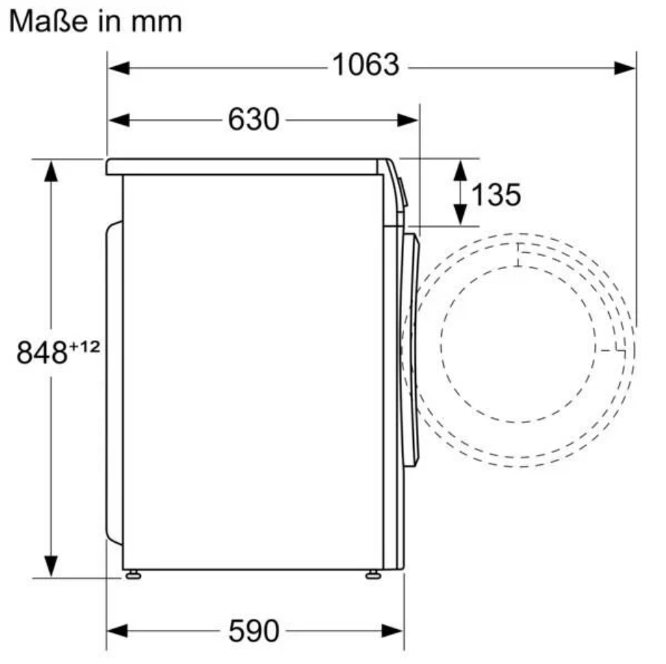 Masina de spalat rufe cu uscator BOSCH WNA13490, clasa E, 8/5 kg, AquaStop, 1400 rpm, alb