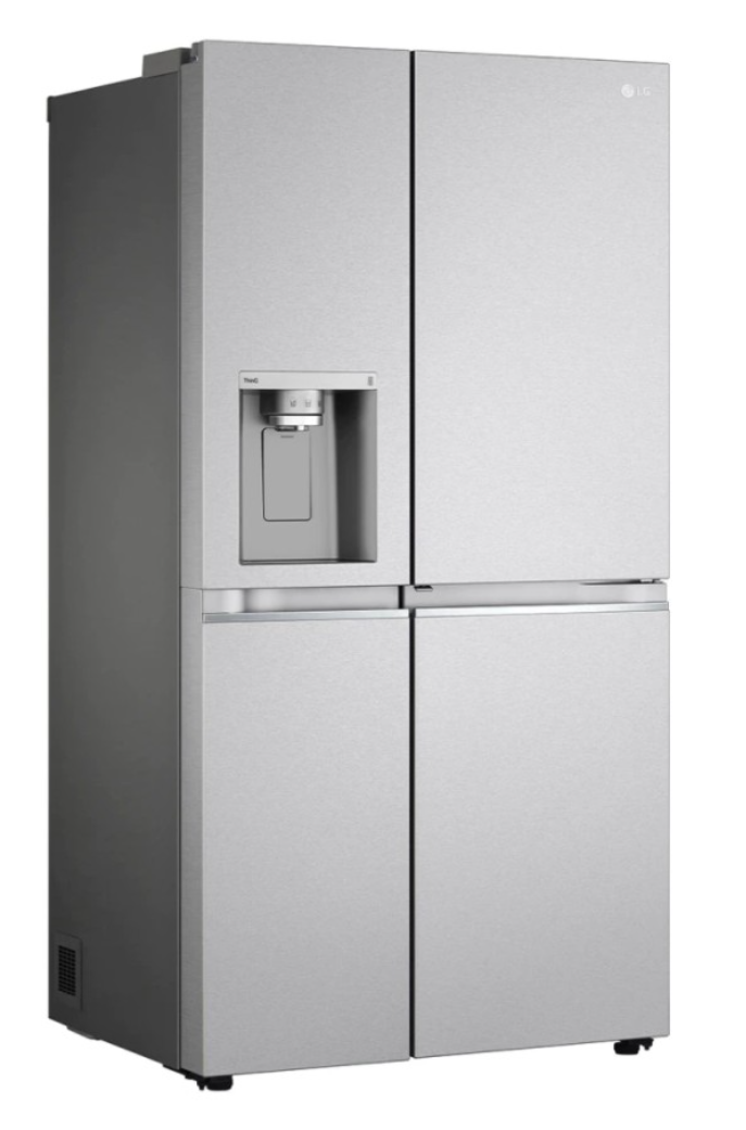 Side-by-Side LG GSJV71MBLE, clasa energetica E, 635 l, Total NoFrost, 179 cm inaltime, inox