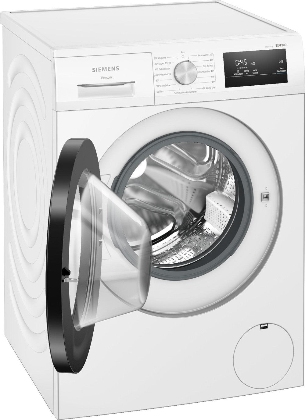 Masina de spalat rufe frontala SIEMENS iQ300 WM14NK73EX, 8 kg, clasa A, 1400 rpm, alb
