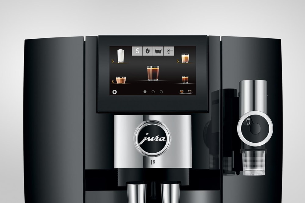 Espressor automat JURA J8 Piano Black, OneTouch, 1.9 l, 15 bar, 1450 W, negru