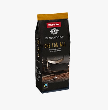 Cafea boabe MIELE OneForAll, Black Edition, 100% Arabica, Fairtrade, 250g