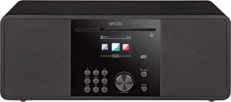 Radio stereo multifunctional KENDO DABIR RadioXL 21EX, CD, Ceas, Alarma, Bluetooth, DAB+, FM, Radio Internet, USB, Telecomanda, Negru