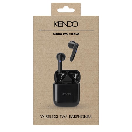 Casti True Wireless In-Ear KENDO TWS 21EXSW, Bluetooth, Negru