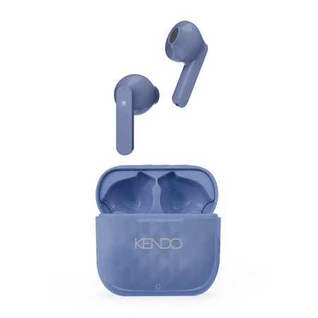 Casti True Wireless In-Ear KENDO TWS 22EXBL, Bluetooth, USB-C, Albastru