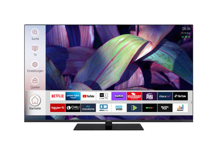 Televizor KENDO 50LED8231DG, Smart TV 4K UHD, HDR, control vocal, Linux, 126 cm, Negru
