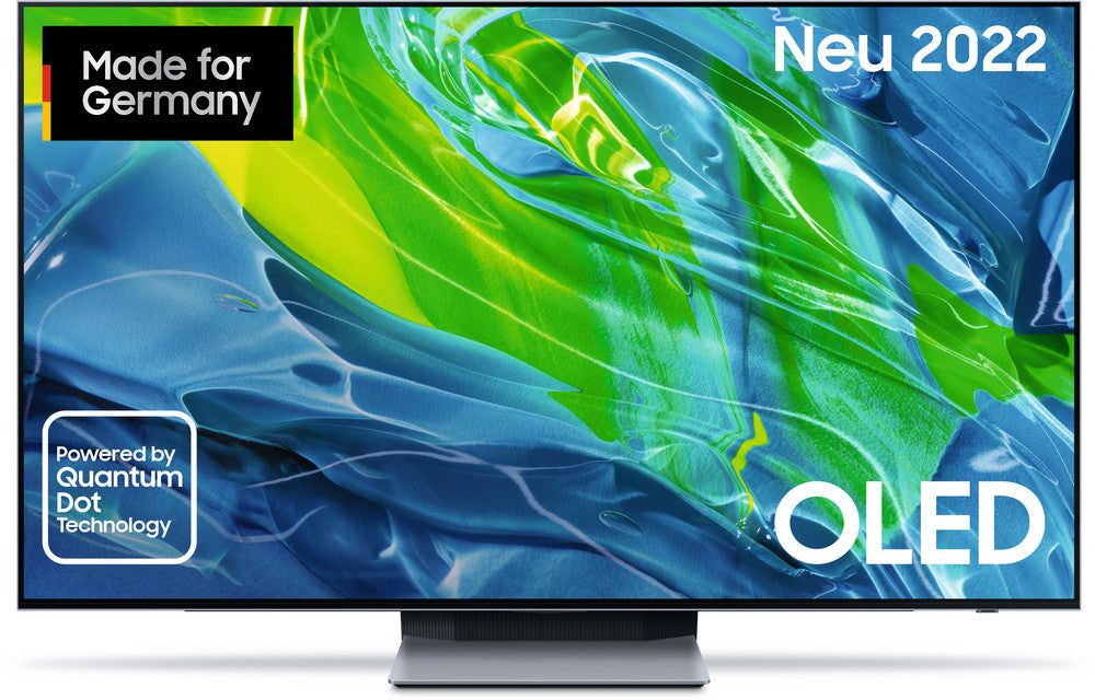 Televizor Samsung OLED GQ55S95BATXZG, Smart TV 4K UHD, HDR, control vocal, functie de inregistrare, 138 cm, LaserSlim Design