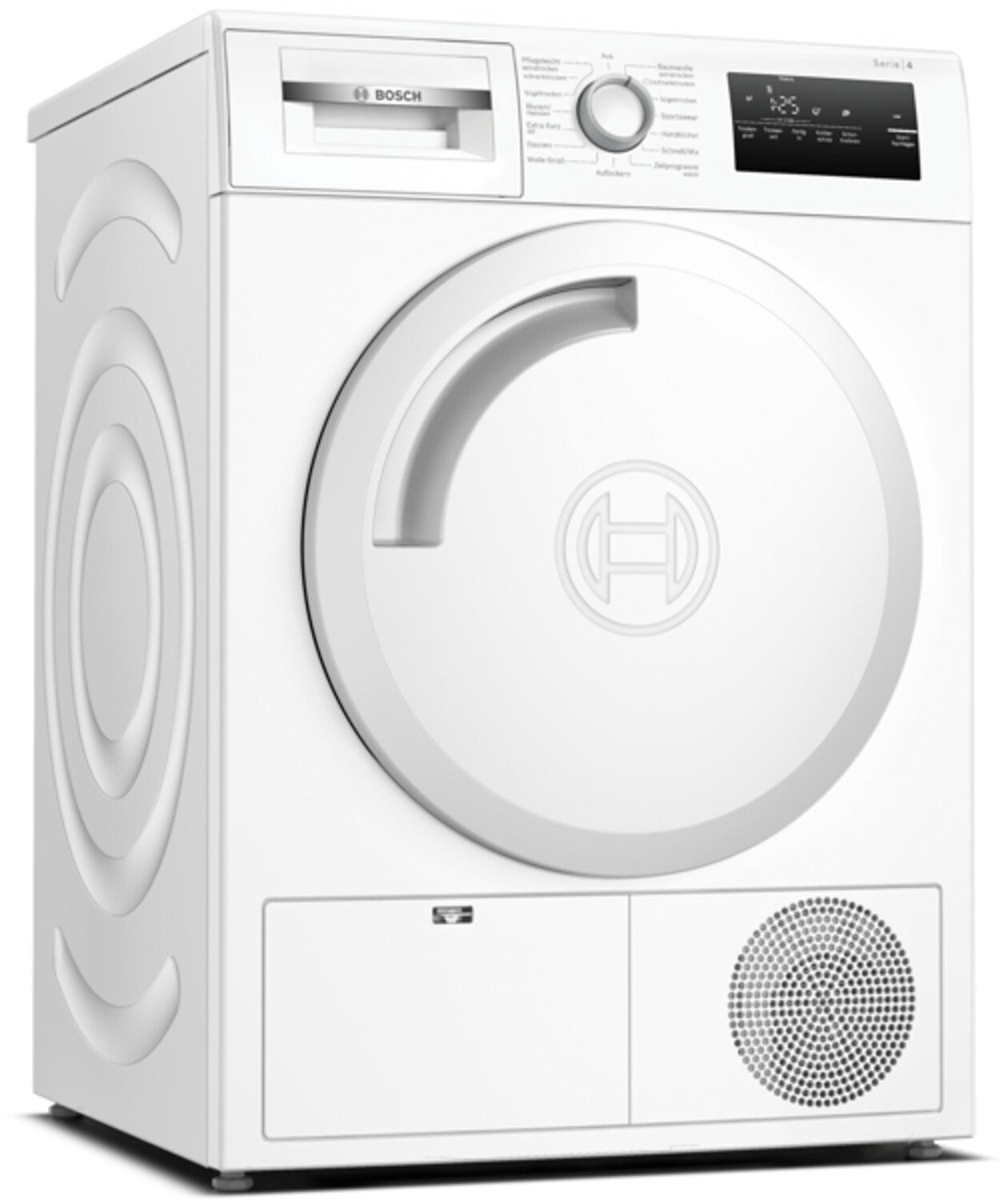 Uscator rufe Bosch WTH83V03, clasa A++, Pompa de caldura, 7 kg, Alb