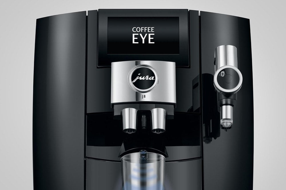 Espressor automat JURA J8 Piano Black, OneTouch, 1.9 l, 15 bar, 1450 W, negru