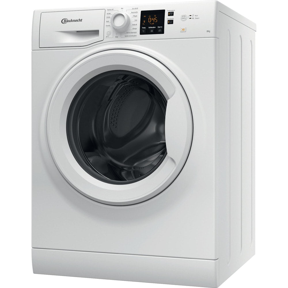 Masina de spalat rufe frontala BAUKNECHT WWA 843 B, 8 kg, clasa B, 1400 rpm, alb
