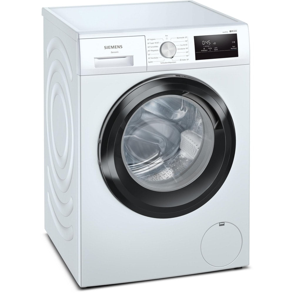 Masina de spalat rufe frontala SIEMENS iQ300 WM14NK73EX, 8 kg, clasa A, 1400 rpm, alb