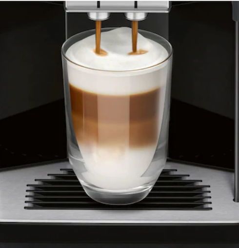 Espressor de cafea automat Siemens TP503R09, 1500W, 15 bar, Display CoffeeSelect, Functie OneTouch, Negru