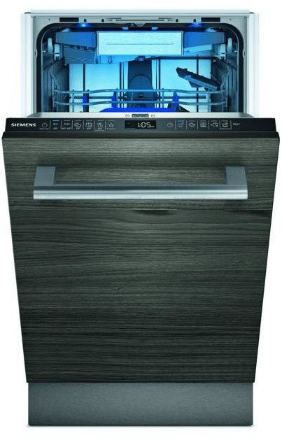 Masina de spalat vase incorporabila Siemens SR65ZX23ME, clasa C, 45 cm, 10 seturi, 6 programe, Negru
