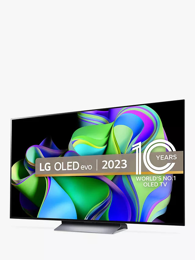 Televizor OLED LG OLED65C34LA, Smart TV 4K UHD, 165 cm, Negru