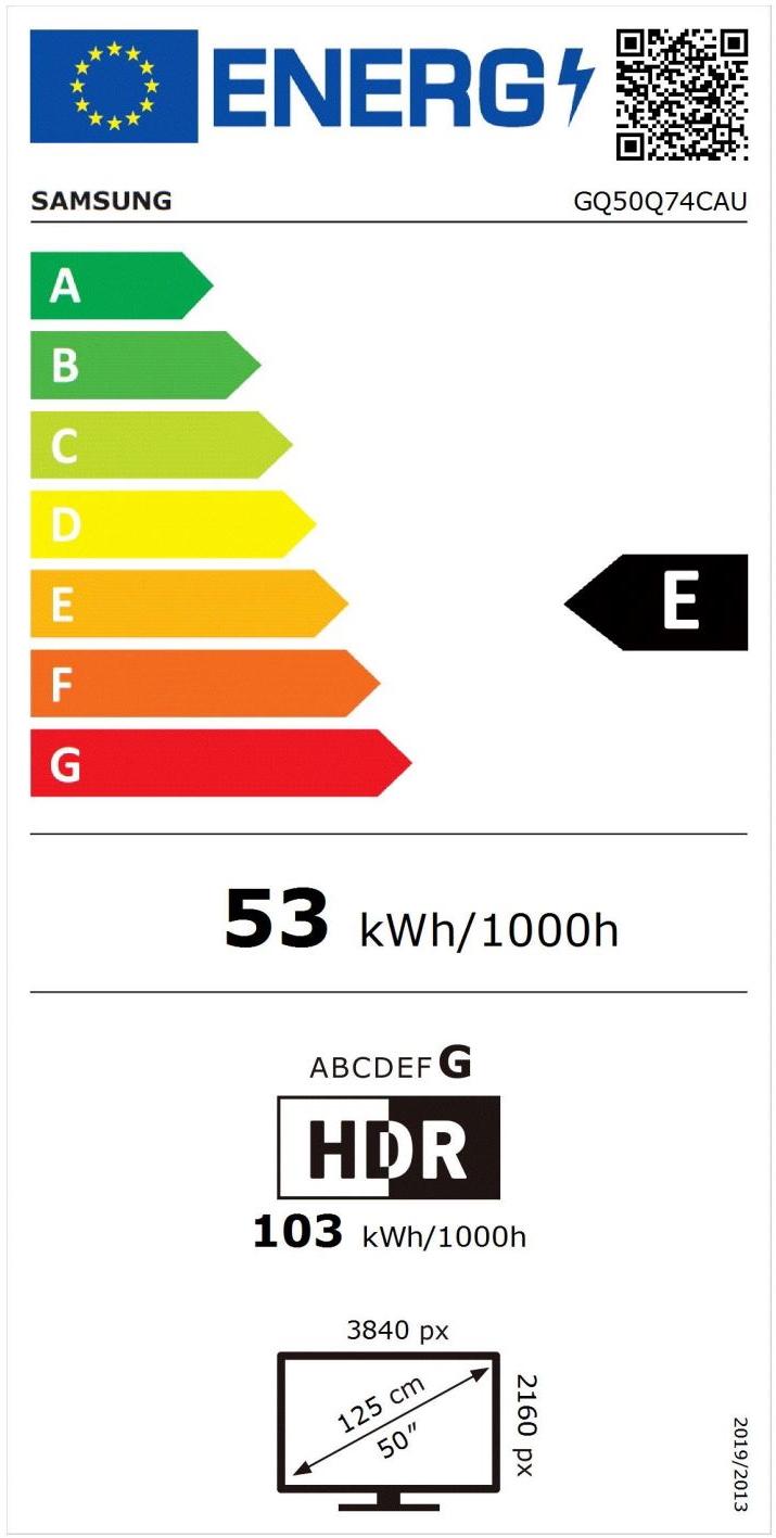 Televizor QLED Samsung GQ50Q74CAUXZG, Smart TV 4K UHD, HDR, control vocal, functie de inregistrare, Quantum Processor Lite 4K, 125 cm, negru