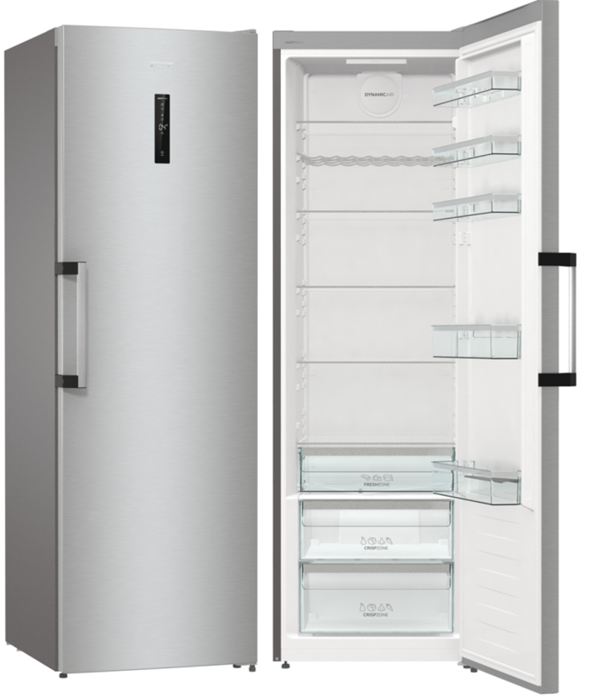 Frigider Gorenje R619DAXL6, clasa D, 398 litri, SuperCool, 185 cm, Argintiu