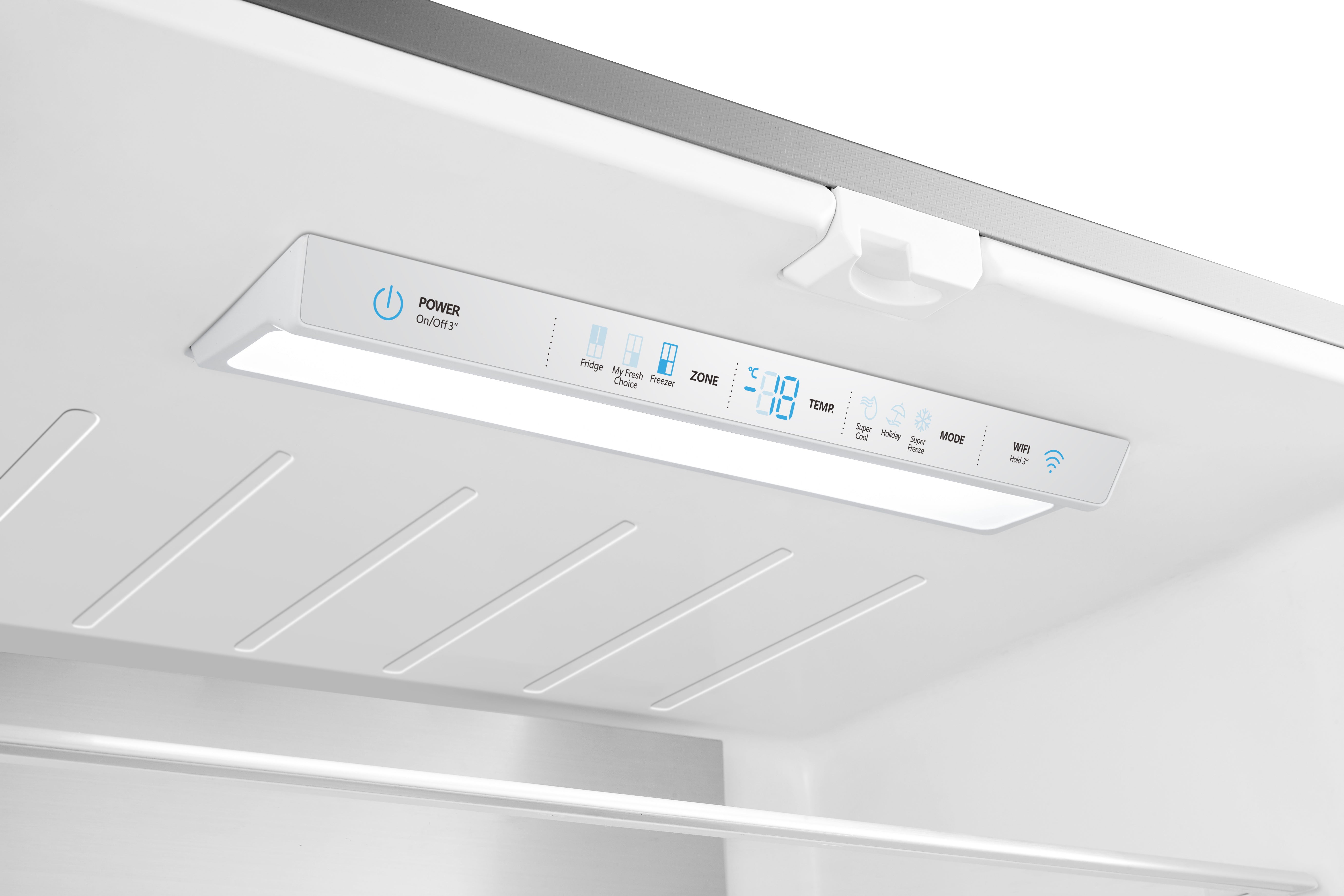 Side by Side Hisense RQ563N4SI2, clasa E, NoFrostPlus, FrenchDoor, 454 litri, 181 cm, Argintiu