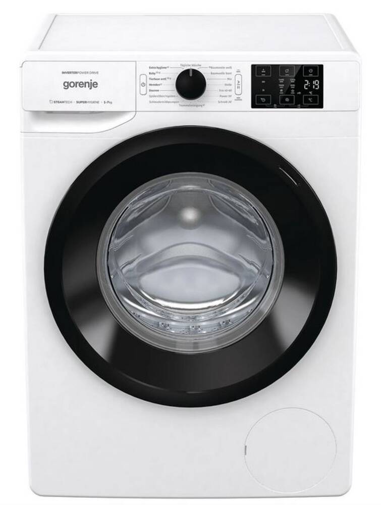 Masina de spalat rufe frontala Gorenje WNEI74ADPS, clasa A, 7 kg, 1400 rpm, Alb