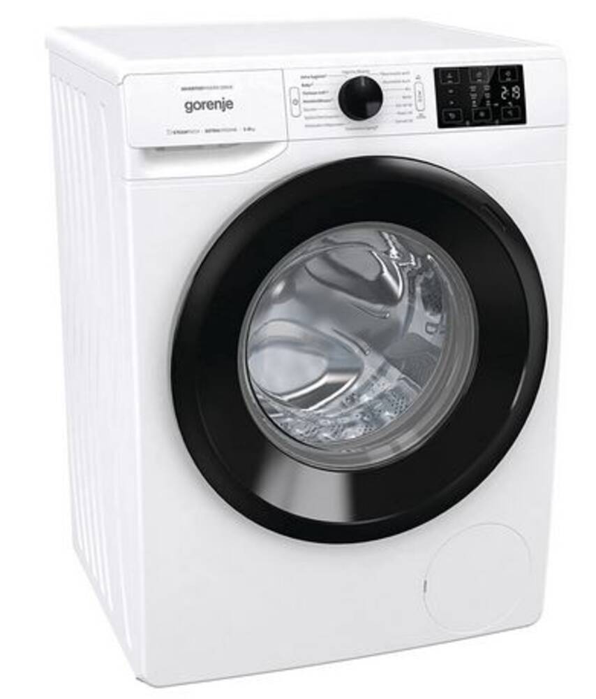 Masina de spalat rufe frontala Gorenje WNEI86APS, clasa A, 8 kg, 1600 rpm, Inverter PowerDrive Motor, SteamTech, Alb