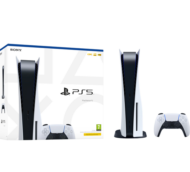 Consola PlayStation 5, PS5 16GB RAM, 825GB SSD, alb