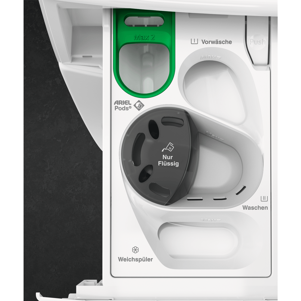 Masina de spalat rufe frontala AEG LR8E70489, 8 kg, clasa A, 1400 rpm, alb