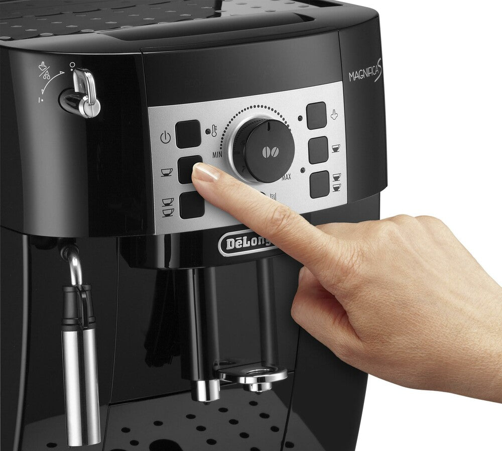 Espressor automat DELONGHI ECAM 20.116.B MAGNIFICA S, 15 bar, 1450 W, 1.8 litri, negru