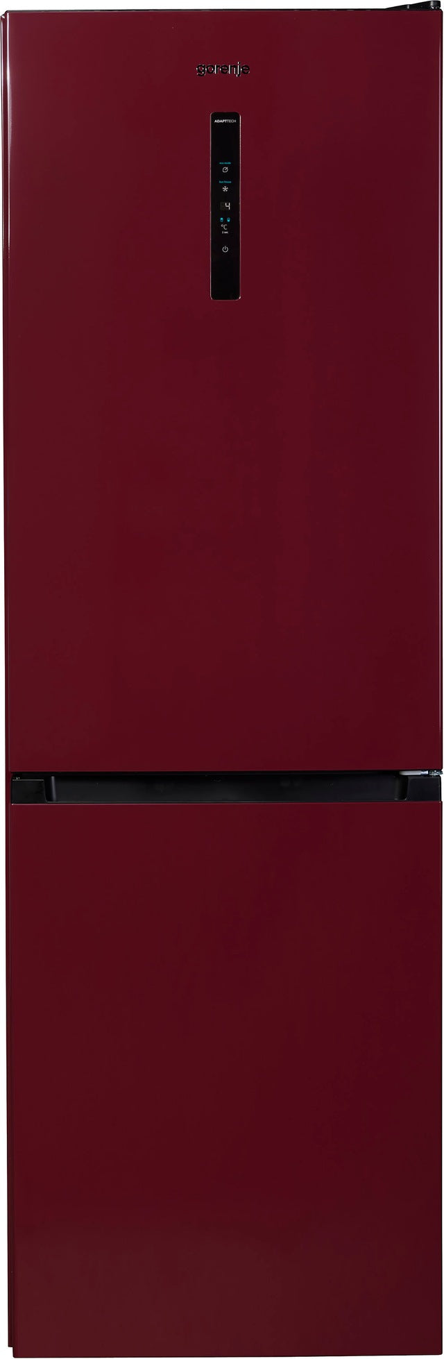 Combina frigorifica Gorenje NK89C0DR, clasa C, No Frost Plus, 361 litri, 200 cm, Bordeaux
