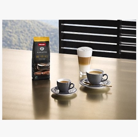 Cafea boabe MIELE OneForAll, Black Edition, 100% Arabica, Fairtrade, 250g