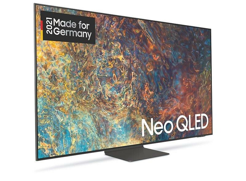 Televizor Neo QLED Samsung GQ55QN94AATXZG, Smart TV 4K UHD, control vocal, 138 cm, negru