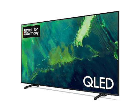 Televizor QLED Samsung GQ50Q74AAUXZG, Smart TV 4K UHD, control vocal, functie de inregistrare, 125 cm, negru