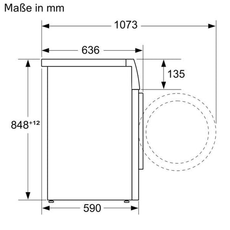 Masina de spalat rufe frontala Siemens iQ500 WG44G2M7EX, 9 kg, clasa A, 1400 rpm, Alb