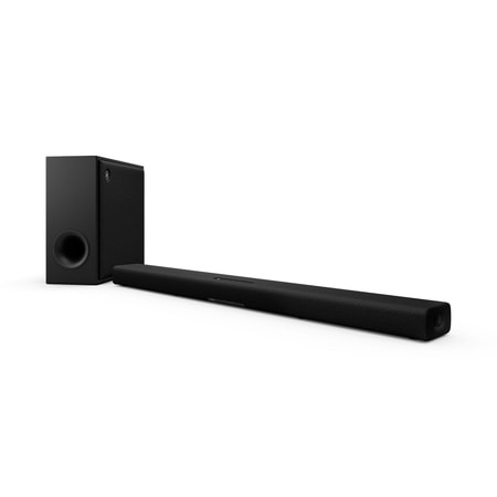 Soundbar Yamaha True X-Bar, Subwoofer, SR-X50A, Dolby Atmos, HDMI eARC, AirPlay 2, Spotify Connect, WLAN, Bluetooth 5.0, Negru