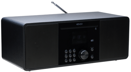 Radio stereo multifunctional KENDO DABIR RadioXL 21EX, CD, Ceas, Alarma, Bluetooth, DAB+, FM, Radio Internet, USB, Telecomanda, Negru