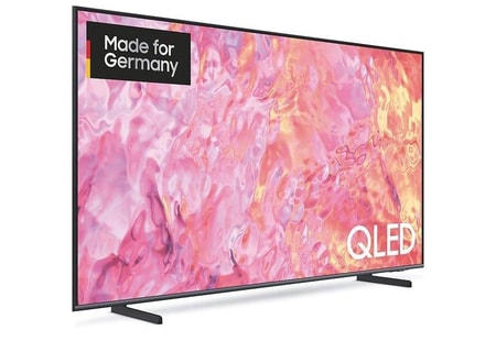 Televizor QLED Samsung GQ55Q64CAUXZG, Smart TV 4K UHD, HDR, control vocal, functie de inregistrare, AirSlimDesign, 138 cm, Negru