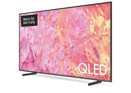 Televizor QLED Samsung GQ55Q64CAUXZG, Smart TV 4K UHD, HDR, control vocal, functie de inregistrare, AirSlimDesign, 138 cm, Negru