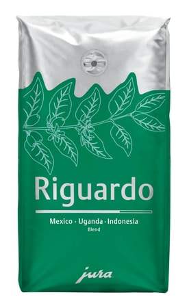 Cafea boabe integrala JURA Riguardo, 100% Arabica, echilibrat, puternic si picant, 250g, Fairtrade