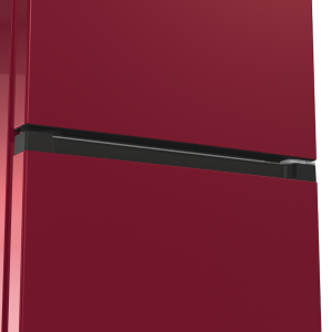 Combina frigorifica Gorenje NK89C0DR, clasa C, No Frost Plus, 361 litri, 200 cm, Bordeaux