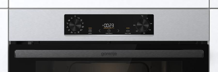 Cuptor electric incorporabil Gorenje BPSB737OTX, clasa A+, Piroliza, 77 litri, Inox