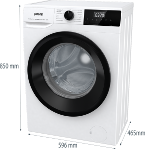 Masina de spalat rufe frontala Gorenje WNHEI74SAPS/DE, Clasa A, 7 kg, 1400 rpm, Alb