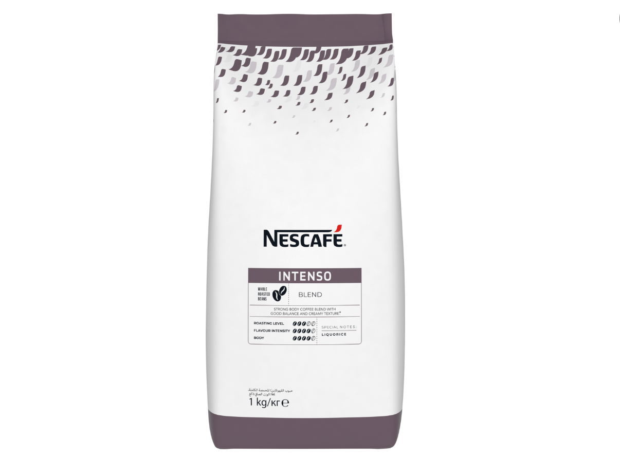 Cafea boabe NESCAFÉ Intenso Ganze, 1 kg