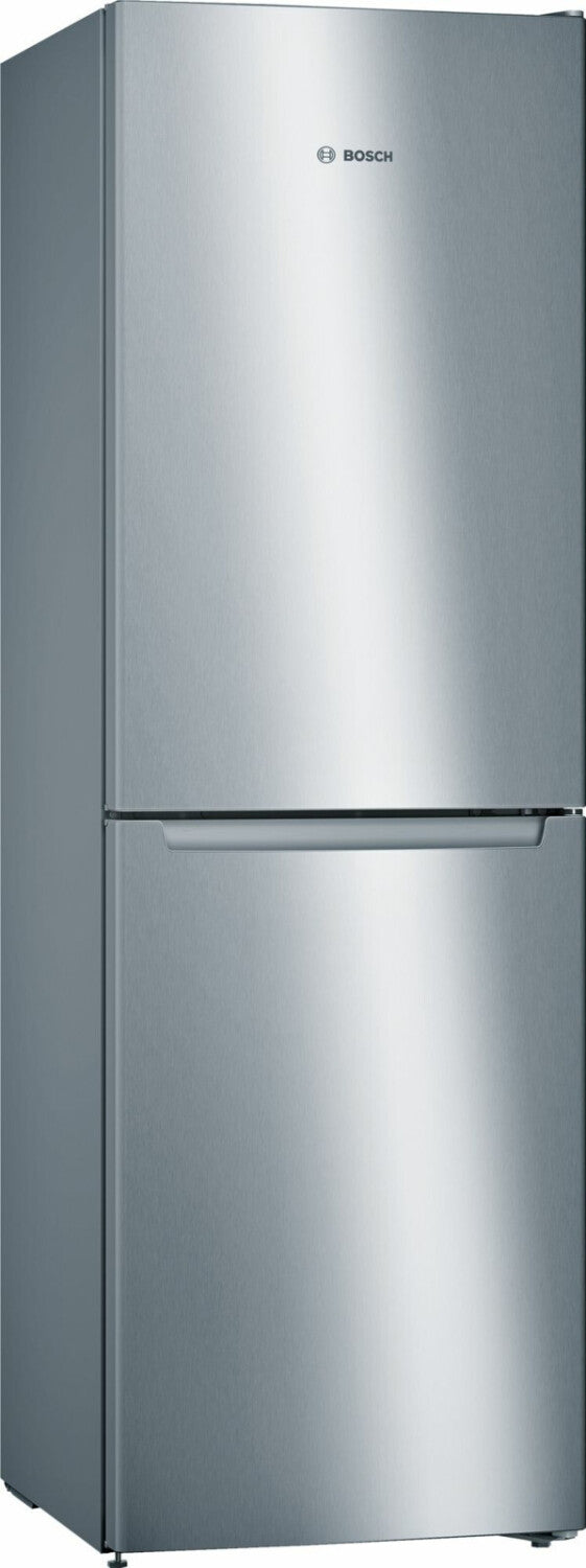 Combina frigorifica Bosch KGN34NLEB, No Frost, 300 litri, 186 cm, Inox