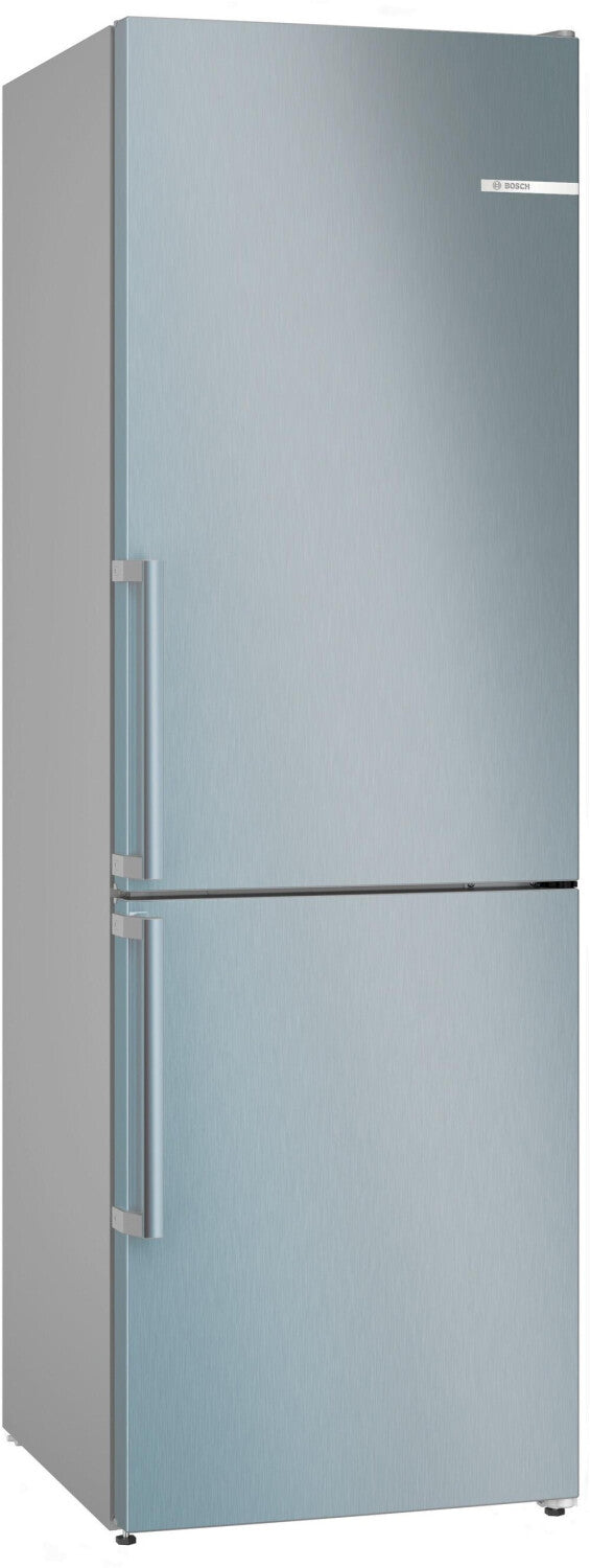 Combina frigorifica Bosch KGN36VLDT, clasa D, NoFrost, 321 litri, 186 cm, Inox