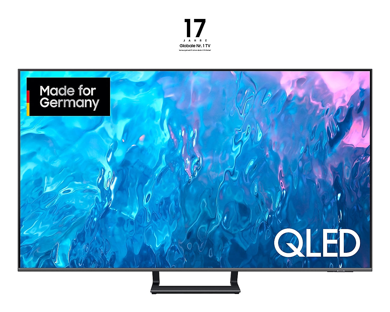 Televizor QLED Samsung GQ55Q74CATXZG, Smart TV 4K UHD, HDR, control vocal, functie de inregistrare, 100 Hz, Quantum 4K, 138 cm, Negru