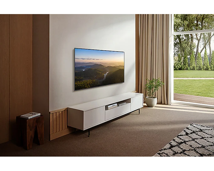 Televizor QLED Samsung GQ50Q74CAUXZG, Smart TV 4K UHD, HDR, control vocal, functie de inregistrare, Quantum Processor Lite 4K, 125 cm, negru