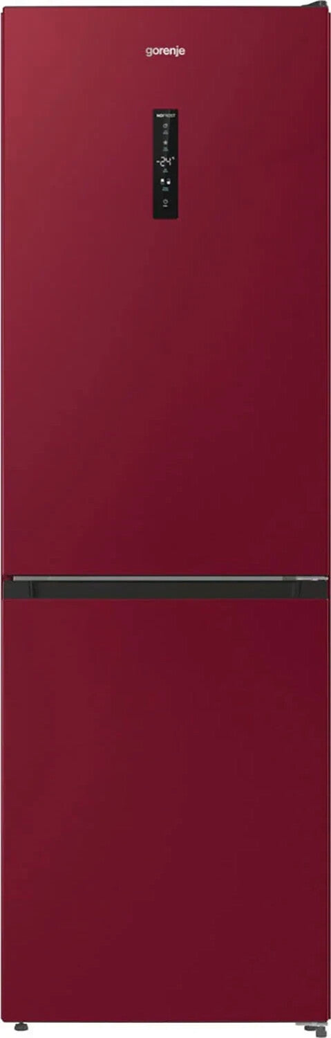 Combina frigorifica Gorenje NK79B0DR, clasa B, NoFrostPlus, 185 cm, 326 litri, Burgundy
