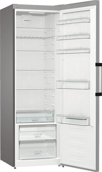 Frigider Gorenje R619DAXL6, clasa D, 398 litri, SuperCool, 185 cm, Argintiu