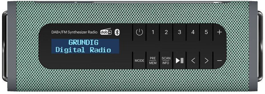 Boxa portabila Grundig GBT Band, Bluetooth, Radio, DAB+, Verde