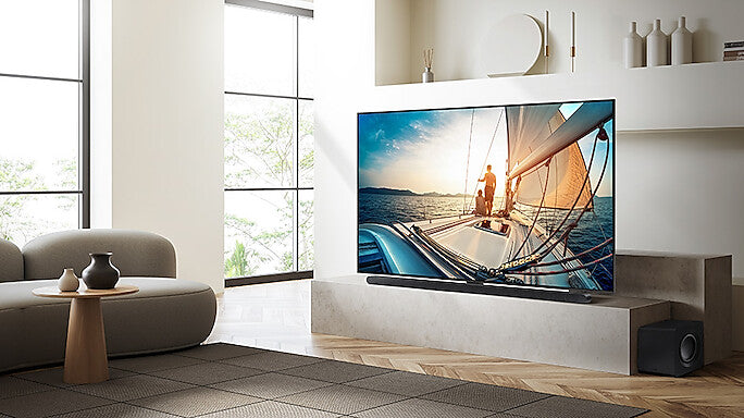 Televizor Neo QLED Samsung GQ65QN94CATXZG, Smart TV 4K UHD, control vocal, functie de inregistrare, 100 Hz, 163 cm, Negru